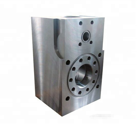 Stalowy moduł cylindra hydraulicznego Skrzynka zaworowa Pompa błotna Koniec płynu dla EMSCO