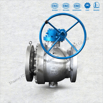 2 "- 48" Odlewany zawór kulowy Trunnion Fire Safe Blow Out Proof Konstrukcja trzpienia
