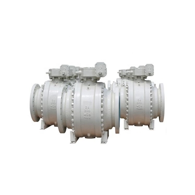 Odlewany zawór kulkowy trunnionowy 2" - 40" API 6D flansz 2 sztuk stali odlewanej 300LB