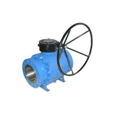 API 6D API 608 Forged Steel 3 Piece Trunnion Ball Valve Flange Ends