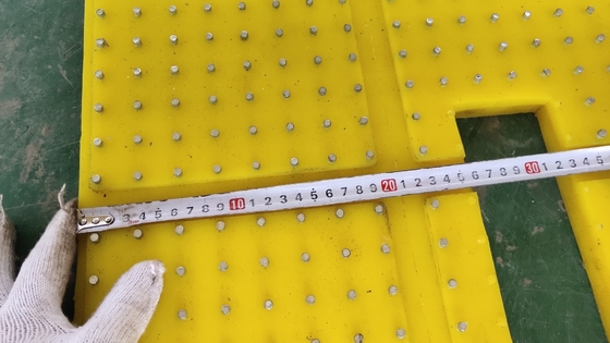Zastosowany PU Anti Skid Mat 30mm ZP275 Do wiercenia Stolik obrotowy