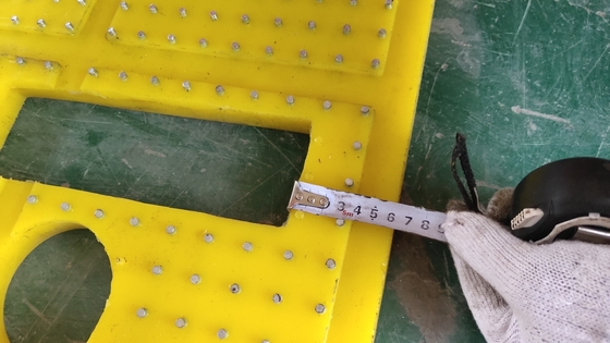 Zastosowany PU Anti Skid Mat 30mm ZP275 Do wiercenia Stolik obrotowy