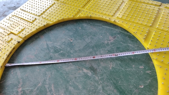 ZP175 ZP375 Przeciwkoślizgowy Mat 30 mm Plastyczny Mat Niepoślizgowy Do Wiertniczego Stołu Obrotowego