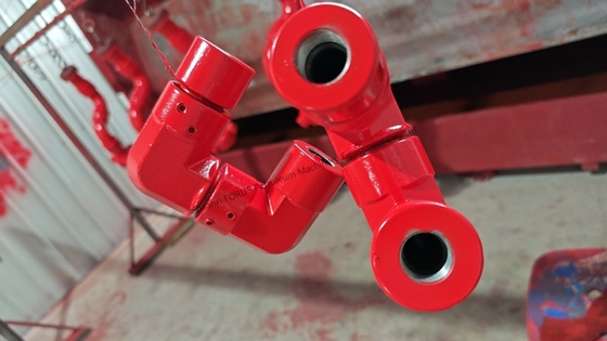 1 cm 50 Typ krótkiego promienia Grywające połączenie API 16C Ciśnienie robocze 5000 PSI Do wiercenia na polach naftowych
