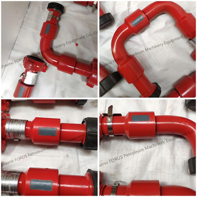 1 cali 10 typ złącza obrotowego API 16C Ciśnienie robocze 5000 PSI Do wiercenia na polach naftowych