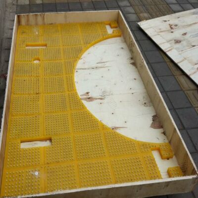 Mata antypoślizgowa stołu obrotowego z poliuretanu, wytrzymałość na rozciąganie 45 MPa, certyfikat ISO 9001, odpowiednia do środowisk platform wiertniczych