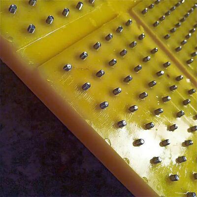 Stolik obrotowy materiał podkładki antypoślizgowej PU Wytrzymałość na rozciąganie 45 Mpa przy użyciu na platformie wiercenia