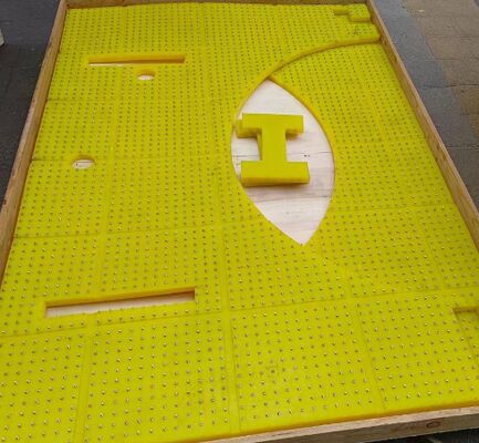 Stolik obrotowy materiał poduszki antypoślizgowej PU odporny na zużycie stosowany do ZP175